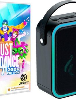 Just Dance 2026 (Code in box) + Bluetooth Concert Lautsprecher Nintendo Switch