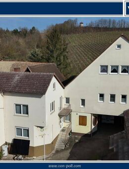Hofreiten-Ensemble mit viel Platz und Ausbaupotenzial für Ihre Wohnideen in direkter Weinberglage - Harxheim