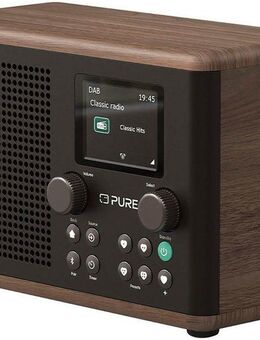 Pure Classic H4 Digitalradio (DAB) (Digitalradio (DAB), FM-Tuner, UKW mit RDS, 10 W)