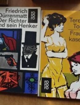 4 Bücher , Frauenkaserne Tereska Torres , Gwen Bistrow Tiefer Süden , Friedrich Dürrenmatt , Der Richter und sein Henker - Berlin