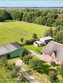Weite Felder, absolute Ruhe - Ihr Reetdachrefugium in Ramstedt - Ramstedt