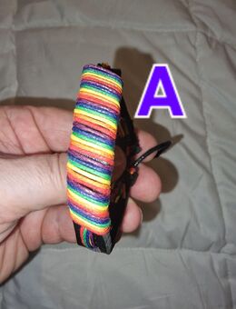 3 unterschiedliche PRIDE Armbänder (rainbow) , gay, lesbisch, schwul, LGBTQ - Puls