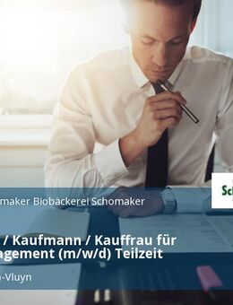 Bürokraft / Kaufmann / Kauffrau für Büromanagement (m/w/d) Teilzeit - Neukirchen-Vluyn