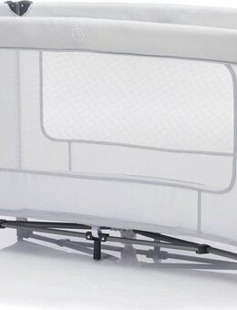 Fillikid Baby-Reisebett Nizza, steingrau, inkl. Transporttasche