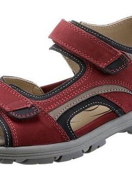 Waldläufer Sandale, Sommerschuh, Outdoorschuh, Keilabsatz, in Trekking-Optik, H-Weite