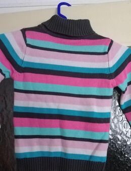 Bunt gestreifter Rollkragenpulli - Gr. 116 - Topolino - Pirmasens