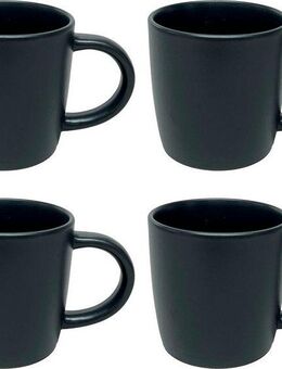 LeGer Home by Lena Gercke Becher Belli, Steingut, Scandi Style, 4-teilig