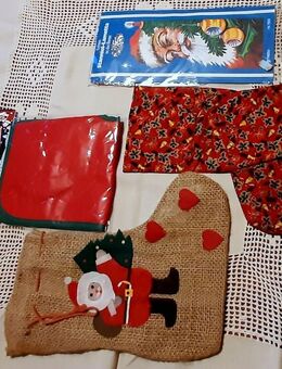 Vintage Nikolaus – Weihnachtsdeko aus den 1980er Jahren teilweise Handarbeit - Niederfischbach