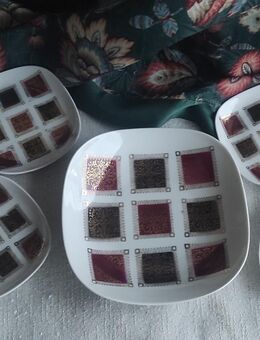 Bavaria Anbieter Set Schale mit 6 kleinen Tellerchen - Köln