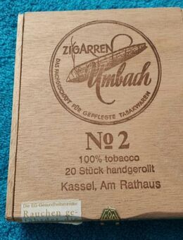 Zigarrenkiste aus Holz. Maße, siehe Fotos - Kassel