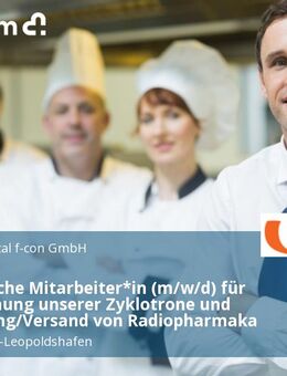 Studentische Mitarbeiter*in (m/w/d) für die Bedienung unserer Zyklotrone und Verpackung/Versand von Radiopharmaka - Eggenstein-Leopoldshafen