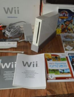 Ich gebe meine Nintendo Wii mit 8 Spiele und Zubehör ab - Wetter (Ruhr)