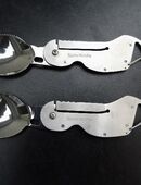 2 x SporKnife True Utility Outdoor-Besteck zus. 5,- Camping in 24944