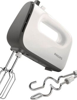 Philips Handmixer HR3741/00, 450 W, 5 Geschwindigkeiten plus Turbo, inkl. Quirle und Knethaken