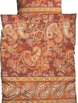 CASATEX Bettwäsche Sentta, Satin, 2 teilig, harmonisches Paisleydessin