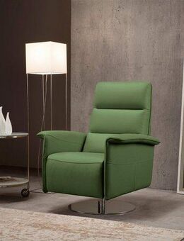 Egoitaliano Sessel Kelly Designsessel, drehbar, manuelle Relaxfunktion mit Push-Back-Mechanismus