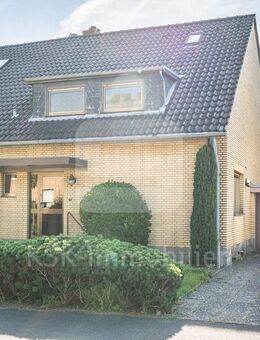 Charmante Doppelhaushälfte mit Potenzial auf einem Sonnengrundstück. - Pulheim