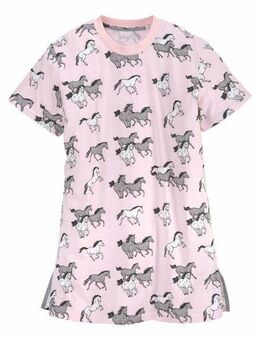 petite fleur Nachthemd mit Allover Pferde-Druck