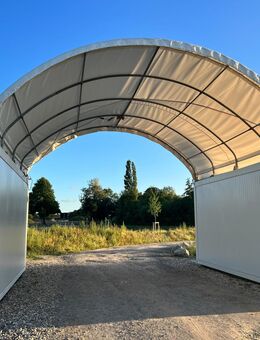 Container Überdachung 6x6 in grün-PVC _ Garage - Auto - Boot-Lagerung-Stroh-Heu-Warenlagerung. - Hamburg