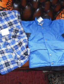 Biete neue set gr 128 kinderthermohemd-kinderfleecejacke-handschuhe - Kassel