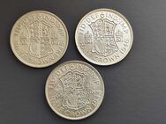 Großbritannien ½ Krone (Half Crown),1944,1945,1946 (Silbermünzen) - Stuttgart