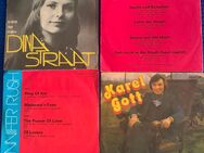 DDR-bekannte Single-Schallplatten (Dina Straat, Karel Gott, Juliane Werding, Jennifer Rush) - Brandenburg (Havel)
