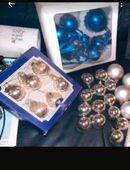 Tannenbaumkugeln Weihnachtskugeln Glas über 60 Stück in 24361