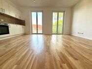 Erstbezug: Geräumige 4-Zimmer-Wohnung mit Balkon, hochwertiger EBK und 2 Bädern - Leipzig