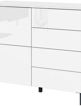 borchardt Möbel Kommode, Drucköffner (Push-To-Open), höhenverstellbare Einlegeböden