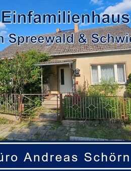 VORANKÜNDIGUNG! Einfamilienhaus mit großer Scheune zwischen Spreewald & Schwielochsee am großen Mochowsee - Schwielochsee