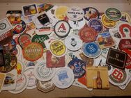 110 Bierdeckel aus Sammlung - Frankfurt (Main) Westend-Süd