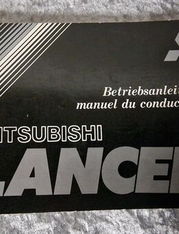 MB155973-A Bedienungsanleitung Mitsubish Lancer A170 - Hannover Vahrenwald-List