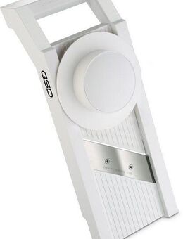 GSD HAUSHALTSGERÄTE Gemüsehobel Universal-Gemüsehobel „3-in-1“, Edelstahl, Kunststoff, 3 verschiedene Scheibenstärken
