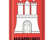 Schönes Blechschild mit Hamburger Wappen Hamburg 20x30 cm - Hamburg