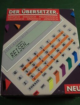 Vitange Euro Translator Neupreis 139 D-Mark 6 Sprachen, 24.000 Wörter, 360 Redewendungen - Oberhaching