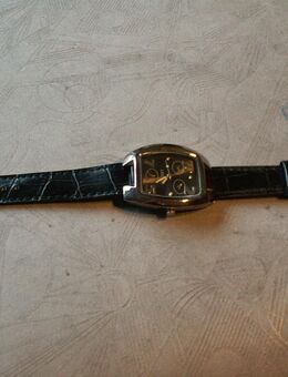 Watch-102 Leslly, Armbanduhr, Damen Uhr, Herrenuhr, Montre-bracelet, Schwarz - Lübeck