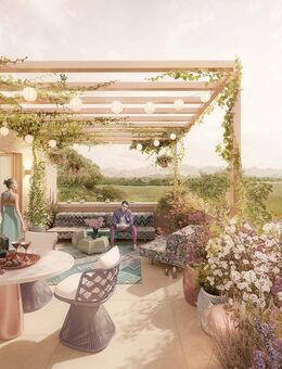 Dachgeschoss-Traum: stilvolle 2 Zimmer mit großer Dachterrasse - Garching (München)