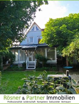 *Für die kleine Familie! Idyllisches Einfamilienhaus mit Atelier in begehrter Wohnlage von Hanau* - Hanau (Brüder-Grimm-Stadt)