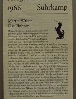 Werbe-Flyer Suhrkamp Verlag 1966 - Münster
