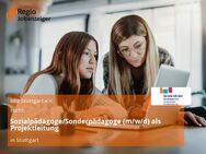 Sozialpädagoge/Sonderpädagoge (m/w/d) als Projektleitung - Stuttgart