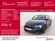 Audi A3, Limousine S line 35 TFSI, Jahr 2024 - Berlin