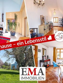 Frühlingserwachen im Grünen - Landhaus-Charme trifft kreative Freiheit - Wohnensemble mit zwei Häusern - Nauen
