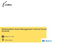 Werkstudent Asset Management Central Functions (m/w/d) - München