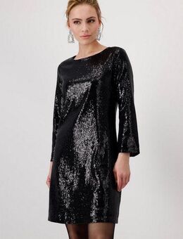 Monari Cocktailkleid mit glänzenden Pailletten