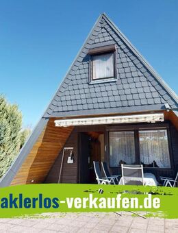 Ferienhaus - Finnhütte auf fast 3000 m2 +provisionsfrei mit maklerlos-verkaufen.de - Am Mellensee
