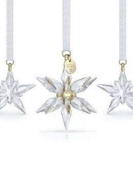 Swarovski Dekohänger Sammelfigur Multipack Annual Edition 3D Ornament Set 2025 (3 St., Set), Swarovski® Kristall