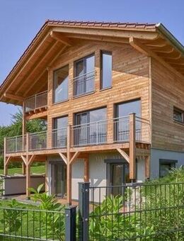 Murnau : modernes, energieeffizientes Holzhaus mit Panoramablick in die Berge und das Moos - Murnau (Staffelsee)