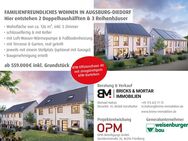 KfW Effizienzhaus 40 FAMILIENFREUNDLICHES WOHNEN Doppelhaushälfte mit 126m² und SW-Terrasse - Diedorf