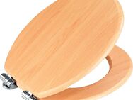 WENKO WC-Sitz Buche Natur