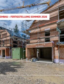 Terrassenwohnung mit Garten im Neubau: 1-Zimmer im EG - München